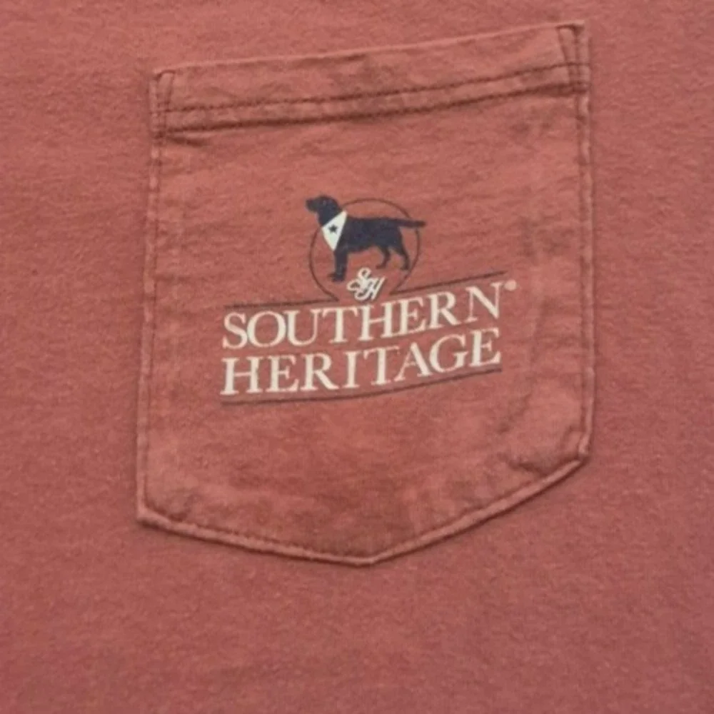 Southern Heritage men's‎ pink long sleeve football weekend traditions t-shirt XL
